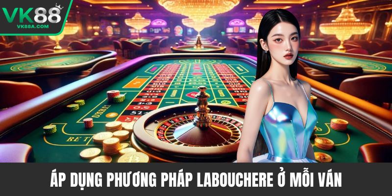 Áp dụng phương pháp Labouchere ở mỗi ván